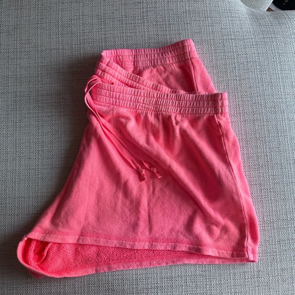 SKIMS Modal French Terry Coral Relaxed Shorts Size XL - Picture 7 of 8